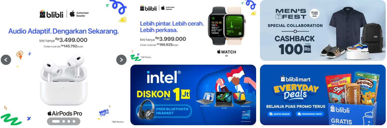 Blibli.com Banner