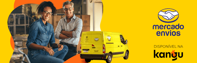 Kangu - R$ 30,00 nos 3 primeiros envios de cada usuário, limitado a R$ 10,00 por usuário.