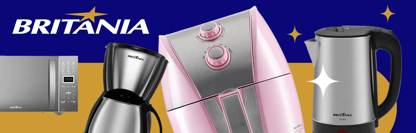 Britania - Ganhe 10% OFF em produtos com o código promocional Britania