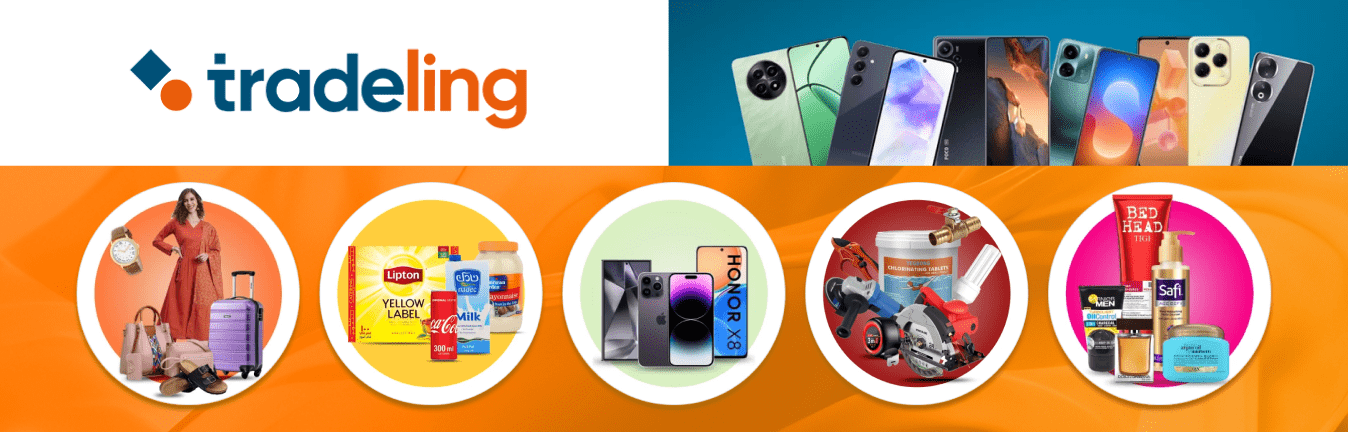 Tradeling - 10% off on first order  Minimum order value to avail the discount is 100 AED  Valid on ALL items