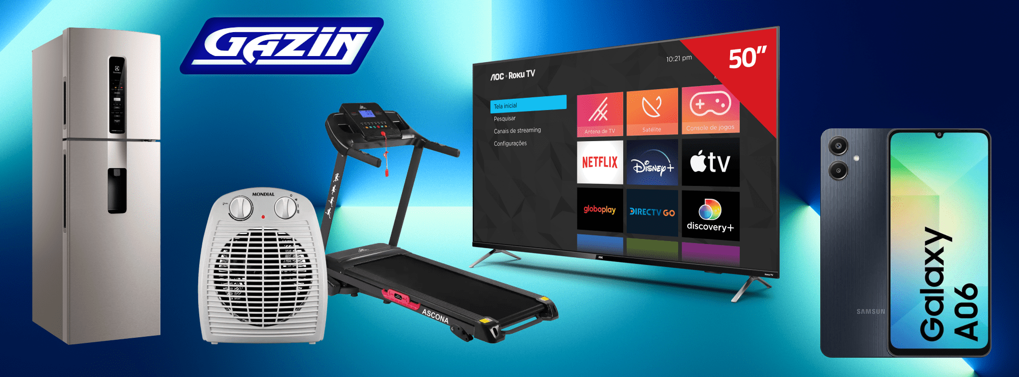 Gazin Online Store Banner
