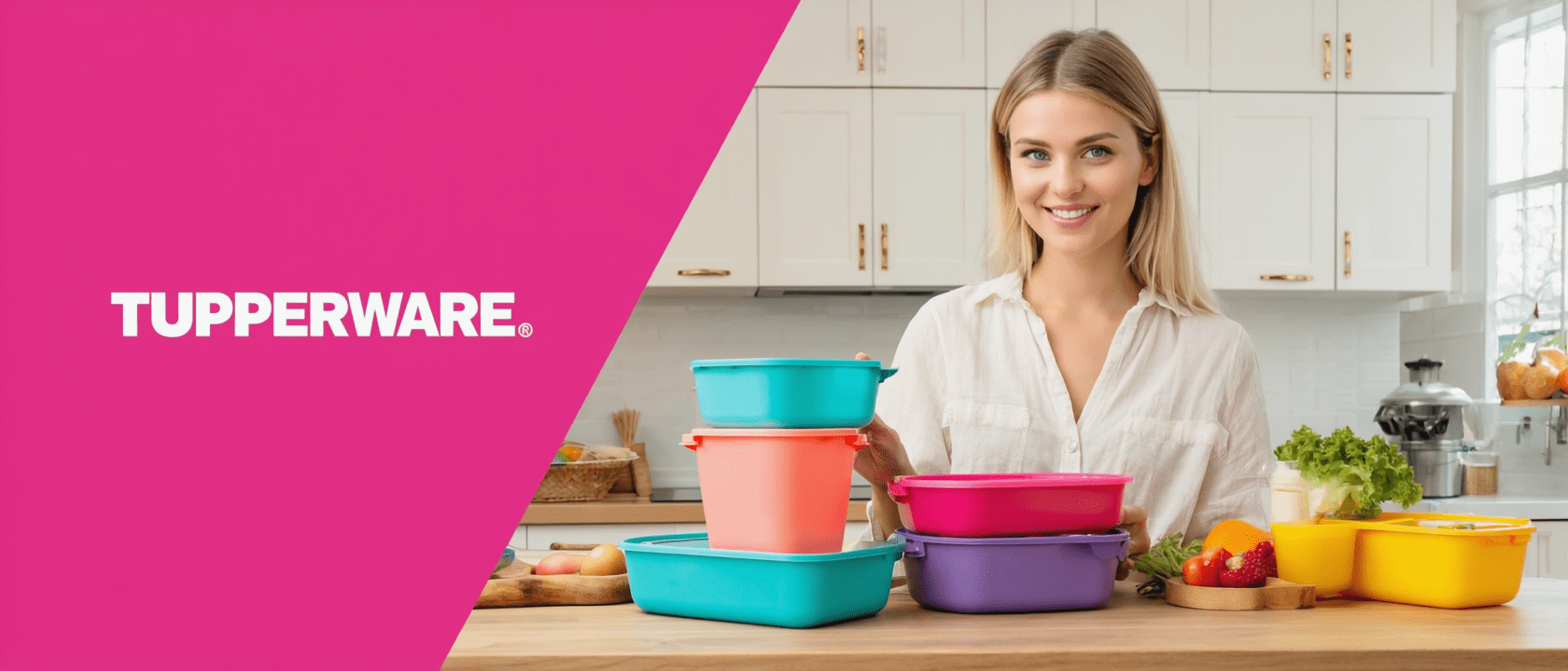 Tupperware Banner