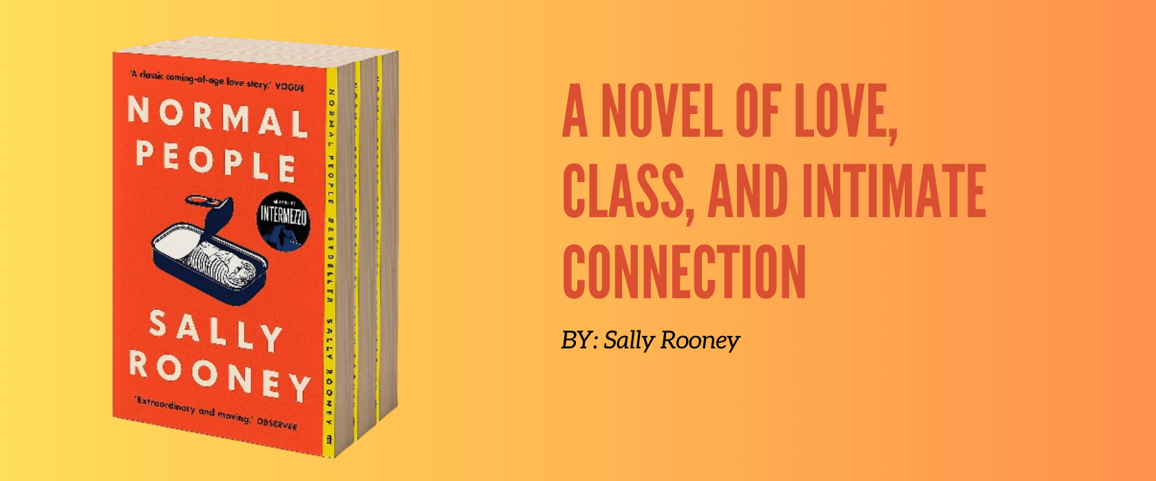Amazon Singapore - Normal People: A Novel of Love, Class, and Intimate Connection by Sally Rooney