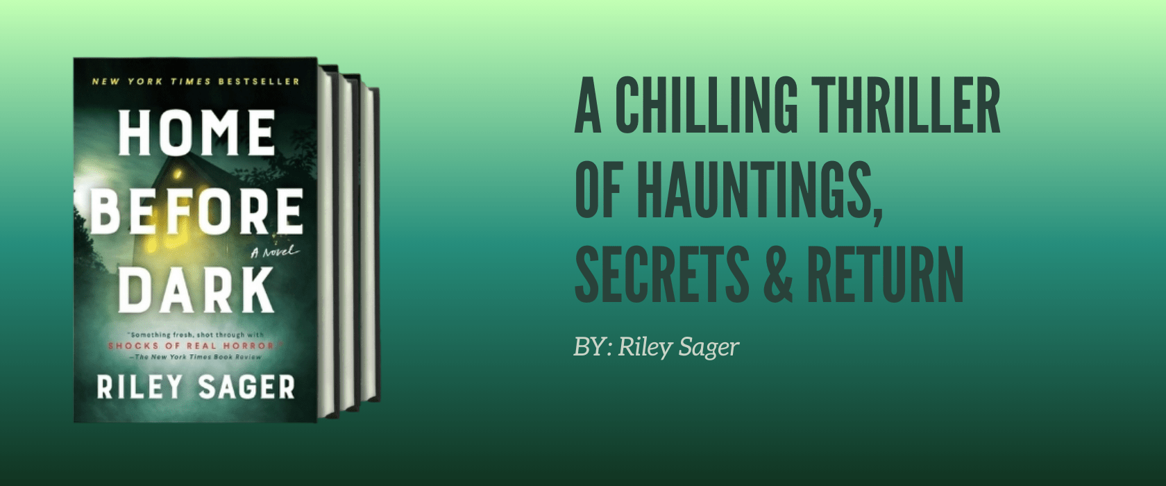 Amazon Singapore - Home Before Dark: A Chilling Thriller of Hauntings, Secrets & Return by Riley Sager