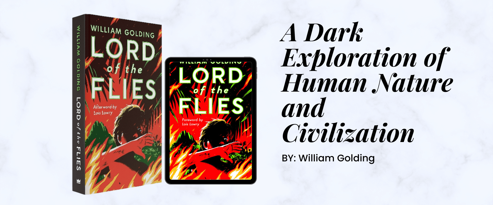 Amazon Singapore - Lord of the Flies: A Dark Exploration of Human Nature and Civilization by William Golding