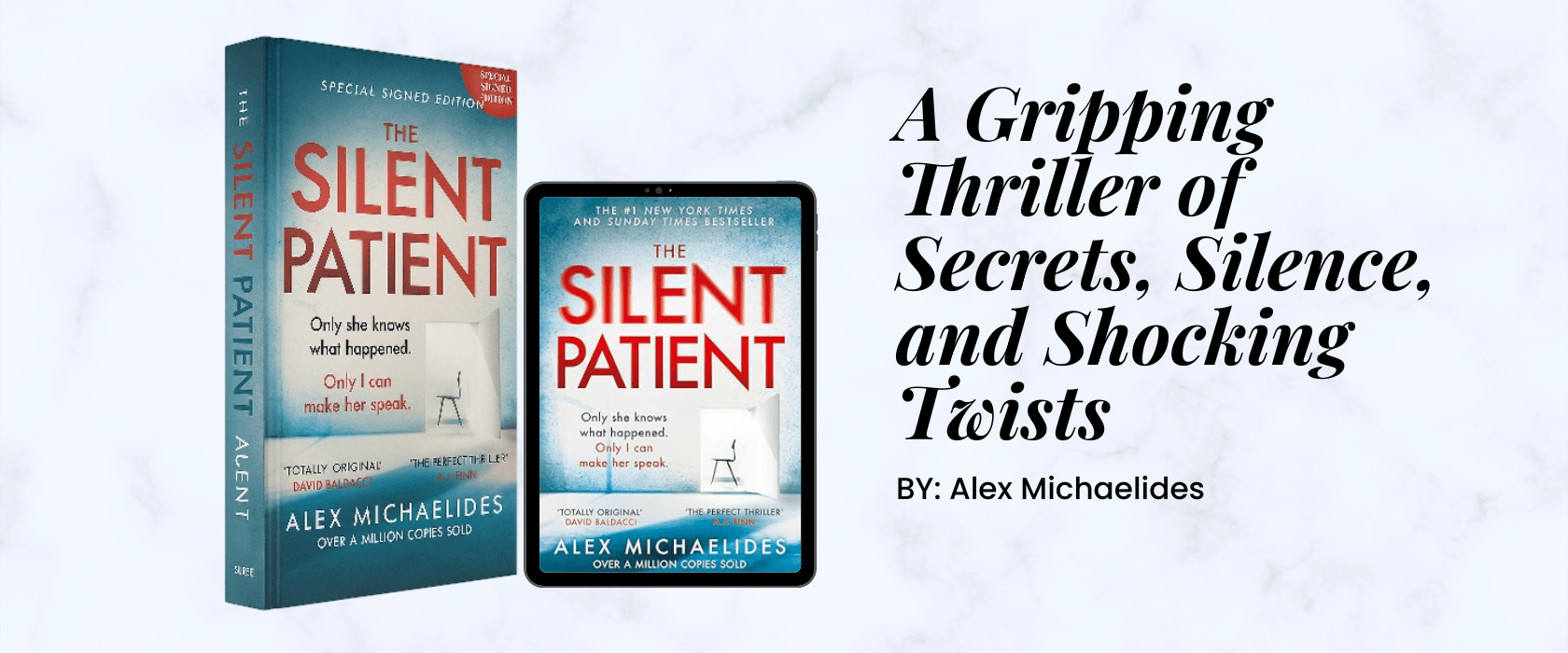 Amazon Singapore - The Silent Patient: A Gripping Thriller of Secrets, Silence, and Shocking Twists by Alex Michaelides